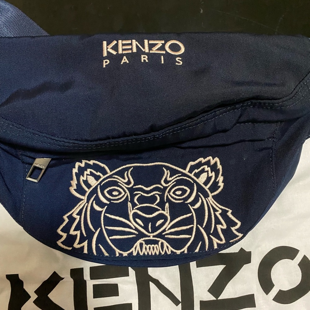 Blue KENZO bum bag - Picture 2 of 2